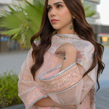 3PC Unstitched Festive Embroidered Suit (SUNW7JI084)