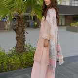 3PC Unstitched Festive Embroidered Suit (SUNW7JI084)