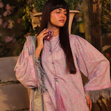 3PC Unstitched Lawn Suit