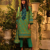 3pc Unstitched Digital Printed & Embroidered Lawn Suit