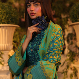 3pc Unstitched Digital Printed & Embroidered Lawn Suit