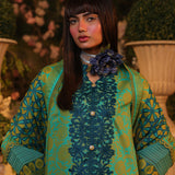 3pc Unstitched Digital Printed & Embroidered Lawn Suit