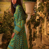 3pc Unstitched Digital Printed & Embroidered Lawn Suit