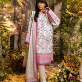3pc Unstitched Digital Printed & Embroidered Lawn Suit