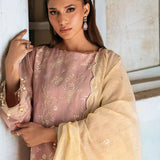 3PC Unstitched Festive Embroidered Suit (SUNW7JI108)