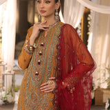 FESTIVE FORMAL EMBROIDERED SUIT