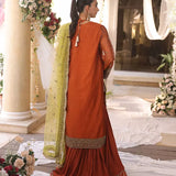 3PC FESTIVE FORMAL EMBROIDERED SUIT