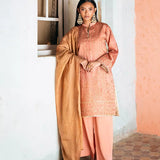 3PC Unstitched Festive Embroidered Suit (SUNW7JI106)