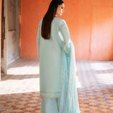 3PC Unstitched Festive Embroidered Suit (SUNW7JI103)