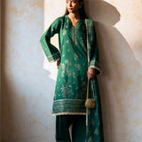 3PC Unstitched Festive Embroidered Suit (SUNW7JI099)