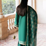 3PC Unstitched Festive Embroidered Suit (SUNW7JI099)