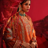 3PC STITCHED FESTIVE FORMAL EMBROIDERED SUIT