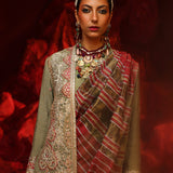 FESTIVE FORMAL EMBROIDERED SUIT