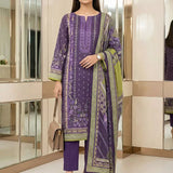 3PC Unstitched Lawn Printed Suit (SSW6U3P860)