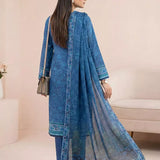3PC Unstitched Lawn Printed Suit (SSW6U3P856)