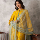 EMBROIDERED LUXURY LAWN UNSTITCHED 3PCS SUIT