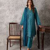 EMBROIDERED LUXURY LAWN UNSTITCHED 3PCS SUIT