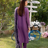 LUXURY CAMBRIC EMBROIDERED SUIT