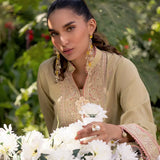 3PC LUXURY CAMBRIC EMBROIDERED SUIT