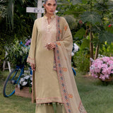 3PC LUXURY CAMBRIC EMBROIDERED SUIT