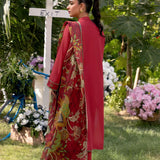 3PC LUXURY CAMBRIC EMBROIDERED SUIT