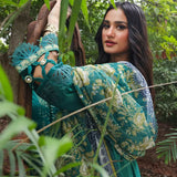 3PC STITCHED LUXURY CAMBRIC EMBROIDERED SUIT