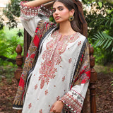 3PC LUXURY SHEMRAY DOBBEY EMBROIDERED SUIT