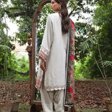 3PC LUXURY SHEMRAY DOBBEY EMBROIDERED SUIT