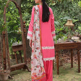 3PC UNSTITCHED CAMBRIC EMBROIDERED SUIT