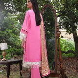 LUXURY CAMBRIC EMBROIDERED SUIT