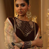 3PC FESTIVE EMBROIDERED SUIT (LA23NO44UT)