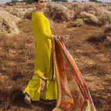 3PC STITCHED FESTIVE EMBROIDERED SUIT