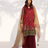 3PC Unstitched Festive Embroidered Suit (SUNW7NO102)