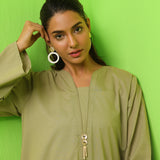 1pc - Stitched Basic Dyed Texture Lawn Shirt