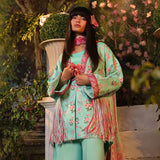 2pc Unstitched Shirt & Dupatta