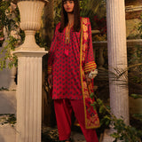 2pc Unstitched Shirt & Dupatta