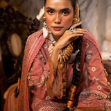 2PC Unstitched Printed Lawn Silk