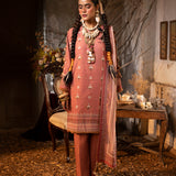 2PC Unstitched Printed Lawn Silk