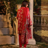 3pc Unstitched Digital Printed Lawn Suit