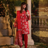 3pc Unstitched Digital Printed Lawn Suit