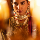 3PC FESTIVE FORMAL EMBROIDERED SUIT (LA23NO16)