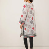 1pc Unstitched Digital Printed Lawn Slub Kurti