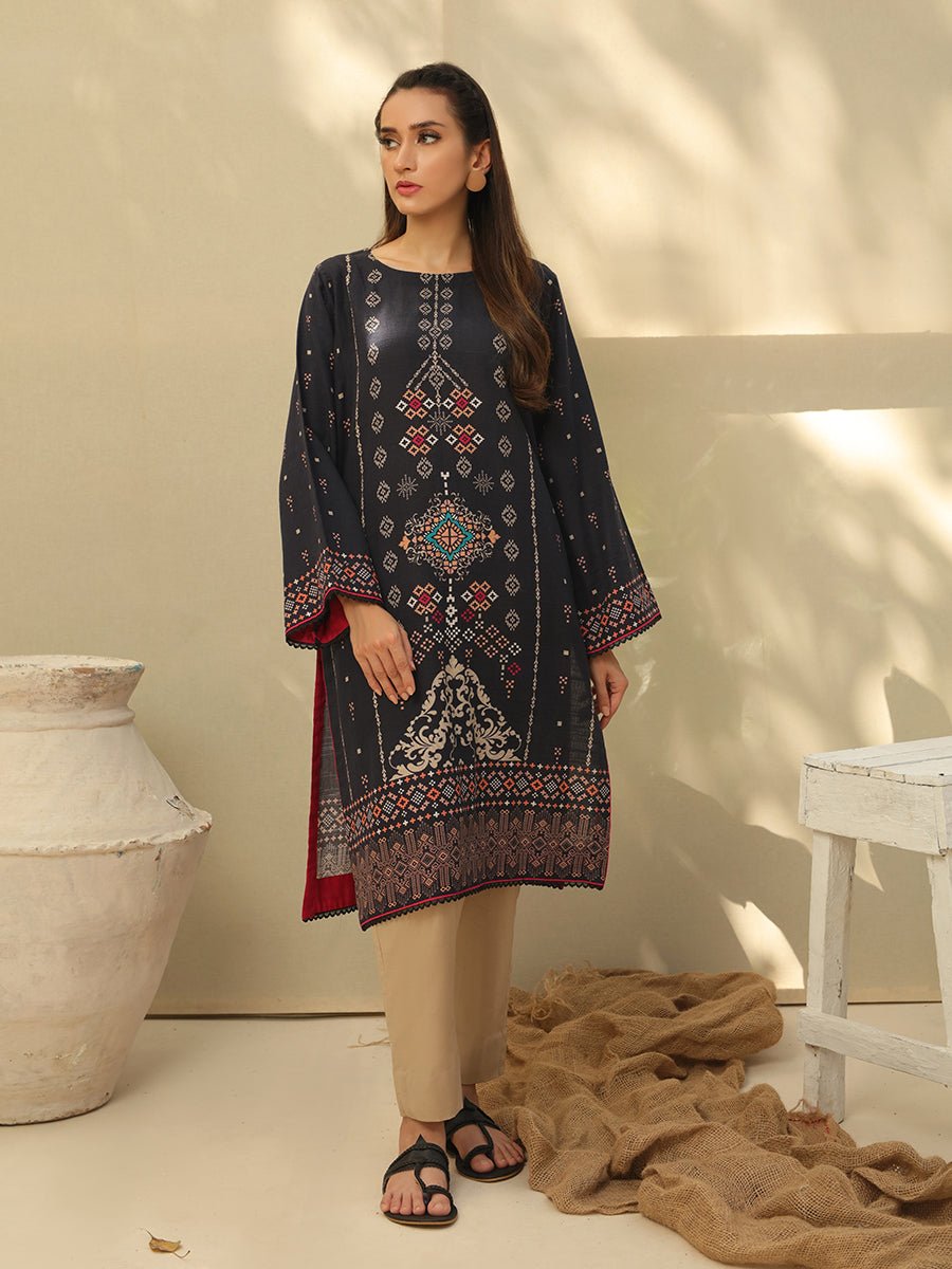 1pc Casual Khaddar Pret (CP-W22-C-001) - SalitexOnline