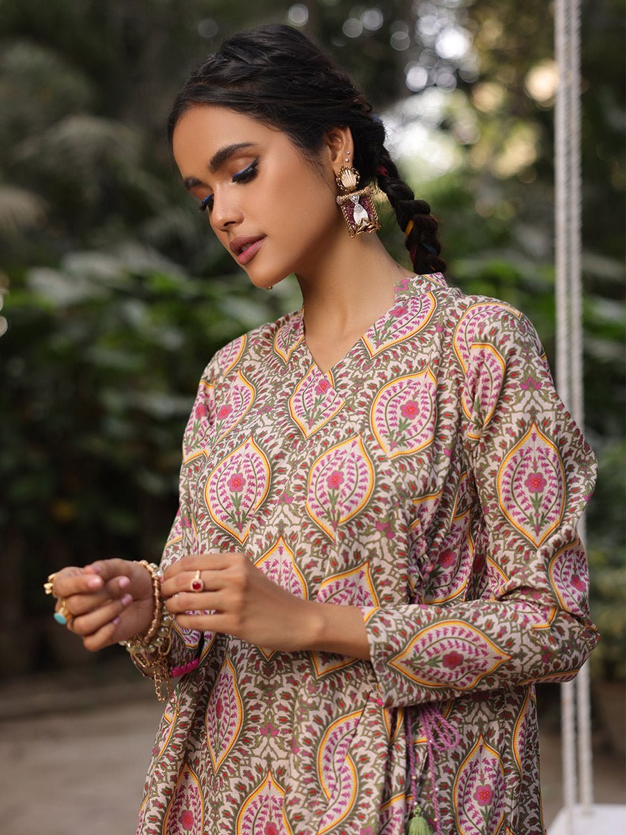 2pc - Casual Khaddar Pret - (CP-W22-M-001) - SalitexOnline