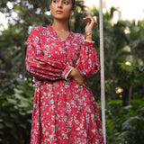 2pc- Printed Lensing Slub Suit - SalitexOnline