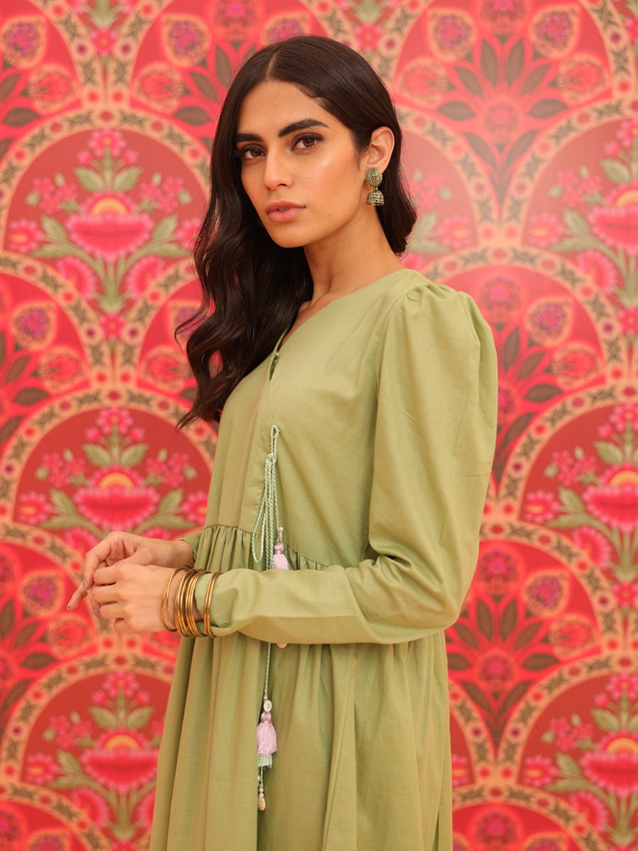 2pc- Solid Lensing Slub Suit - SalitexOnline