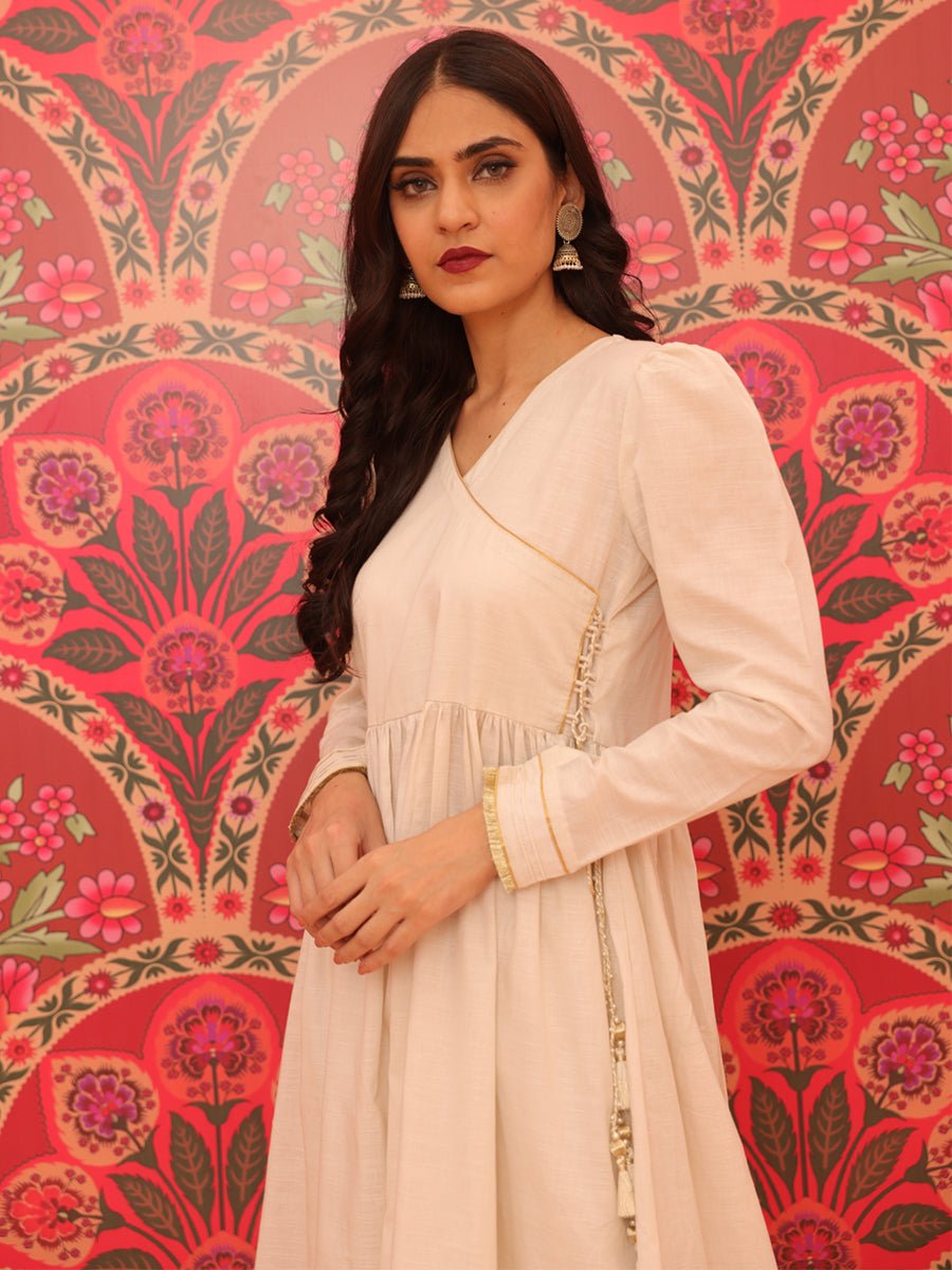 2pc- Solid Lensing Slub Suit - SalitexOnline