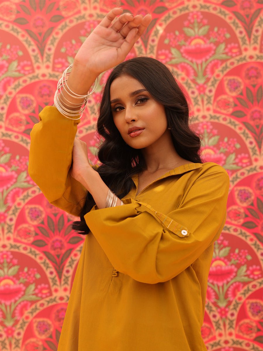 2pc- Solid Lensing Slub Suit - SalitexOnline