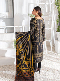 3pc Printed Cambric Shirt with Printed Lawn Dupatta & Cambric Trouser- Inaya (IP-00044B) - SalitexOnline