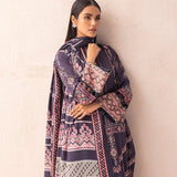 3pc Stitched Printed Linen Suit Vol.2 (WK-01185) - SalitexOnline